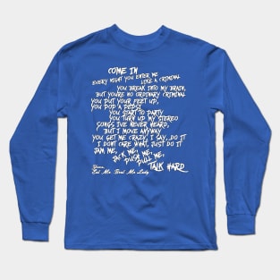 Pump Up The Volume - Poetry Long Sleeve T-Shirt